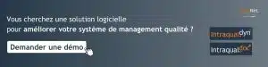 Bannière démo solution logicielle qualité